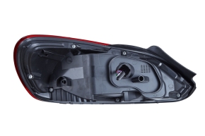  LED-Rückleuchten Lightbar Kirschrot für VW Scirocco III Vorfacelift ab 08-14