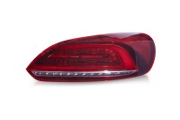 LED-Rückleuchten Lightbar Kirschrot für VW Sciroc