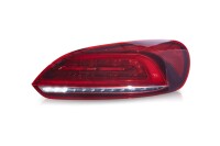  LED-Rückleuchten Lightbar Kirschrot für VW Sciroc