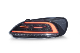  LED-Rückleuchten Lightbar Schwarz für VW Scirocco III Vorfacelift ab 08-14