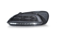  LED-Rückleuchten Lightbar Schwarz für VW Scirocco