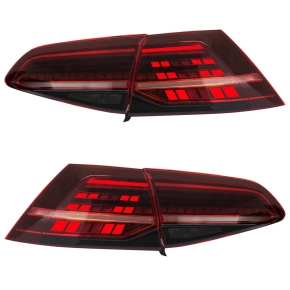  LED-Rückleuchten Dynamisch Lightbar Schwarz...