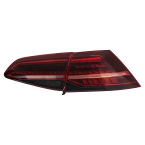  LED-Rückleuchten Dynamisch Lightbar Schwarz für VW Golf 7 Vorfacelift ab 12-17