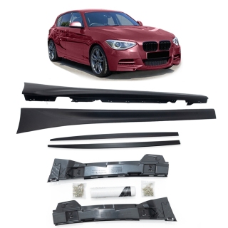 Sport Seitenschweller SET Leisten für BMW 1er (F20) 5-Türer ab 2011-2019 M-Paket