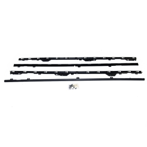SET Sport Seitenschwellerleisten schwarz matt für VW Golf 7 VII 5-Türer ab 12-20