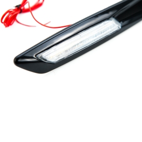 LED-Seitenblinker klar-schwarz für BMW E60, E61, E82, E88, E90, E91, E92, E93
