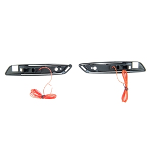 LED-Seitenblinker klar-schwarz für BMW E60, E61, E82, E88, E90, E91, E92, E93