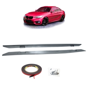 SET Sport Seitenschwelleransätze Carbon für BMW 2er F22,23 Coupe Cabrio ab 13-21