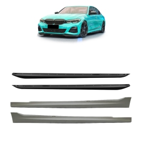 SET Sport Seitenschweller + Ansätze Carbon für BMW 3er (G20/G21) ab 2019