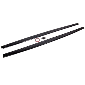 Set Sport Seitenschweller Leisten Schwarz glanz für BMW 3er (F30 F31) M-Paket