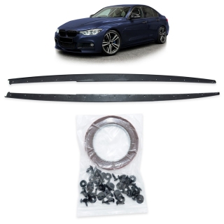 Set Sport Seitenschweller Leisten Carbon für BMW 3er (F30 F31) ab 11-19 M-Paket