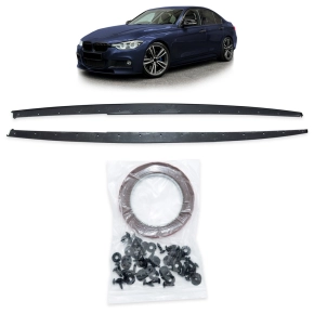 Set Sport Seitenschweller Leisten Carbon für BMW 3er...