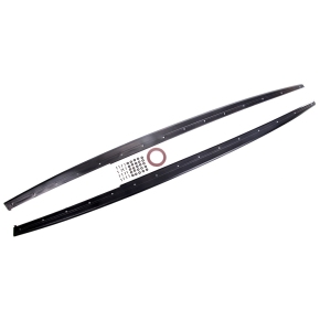 Set Sport Seitenschweller Leisten Schwarz matt für BMW 3er F30 F31 ab 11 M-Paket