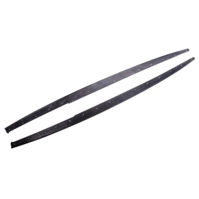 Set Sport Seitenschweller Leisten Schwarz matt für BMW 3er F30 F31 ab 11 M-Paket