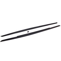 SET Sport Seitenschwelleransätze schwarz matt für 