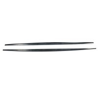 SET Sport Seitenschwelleransätze schwarz matt für 