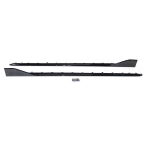 Set Sport Seitenschweller Leisten Schwarz glanz für...