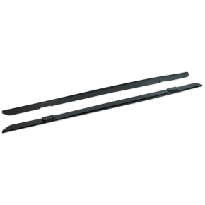 Set Sport Seitenschweller Leisten Schwarz matt für BMW 2er F22 F23 ab 13 M-Paket