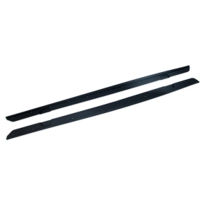 Set Sport Seitenschweller Leisten Schwarz matt für BMW 2er F22 F23 ab 13 M-Paket