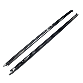 Set Sport Seitenschweller Leisten Schwarz glanz für...