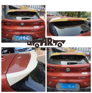 Sport-Dachkantenspoiler schwarz glanz für BMW X2 (F39) ab 2017-2023