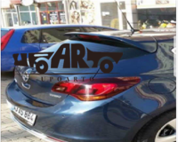 Sport-Dachkantenspoiler schwarz glanz f& gallery