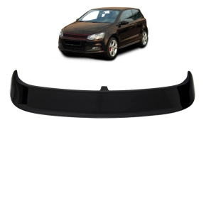 Sport-Dachkantenspoiler Lippe Schwarz glanz für VW...
