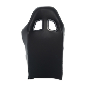 Schalensitz Sportsitz schwarz Kunstleder + Schieber für Auto Boot SIM Racing NEU