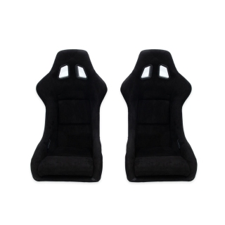Schalensitz Sportsitz schwarz Velours + Schieber für Auto Boot SIM Racing NEU