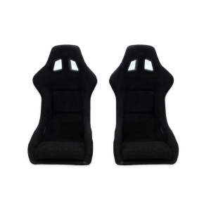 Schalensitz Sportsitz schwarz Velours + Schieber für Auto Boot SIM Racing NEU