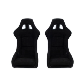 Schalensitz Sportsitz schwarz Velours + Schieber für...