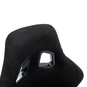 Schalensitz Sportsitz schwarz Velours + Schieber für Auto Boot SIM Racing NEU
