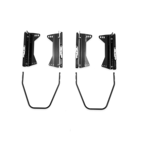 Schalensitz Sportsitz schwarz Velours + Schieber für Auto Boot SIM Racing NEU