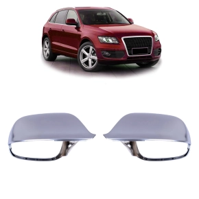 Spiegelkappen Silber Alu matt Audi Q5 8R, Q7 4L ohne...