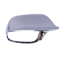 Spiegelkappen Silber Alu matt Audi Q5 8R, Q7 4L ohne Totwink