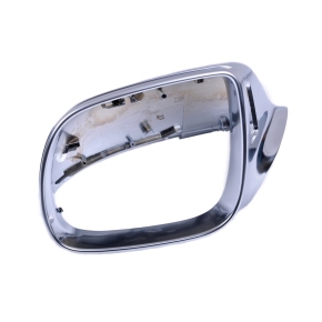 Spiegelkappen Silber Alu matt Audi Q5 8R, Q7 4L mit Totwinkel LED ab 2006-2017