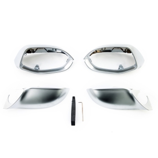  Spiegelkappen Silber Alu matt Audi A7 C7 Vorfacelift ab 2001-2014