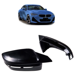 Set Spiegelkappen schwarz matt BMW 2er G42, 4er...