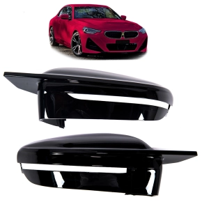 Set Spiegelkappen schwarz glänzend BMW 2er G42, 4er...