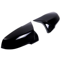 Set Spiegelkappen Sport Schwarz glanz BMW X1 (F48) ab 2015-2