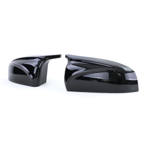 Set Spiegelkappen schwarz glanz BMW X5 (E70), X6 (E71/E72) ab 2007-2014