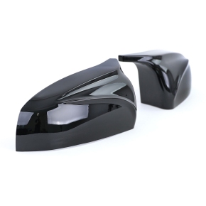 Set Spiegelkappen schwarz glanz BMW X5 (E70), X6 (E71/E72) ab 2007-2014