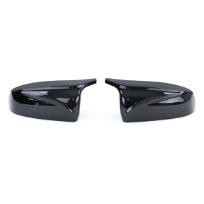 Set Spiegelkappen schwarz glanz BMW X5 (E70), X6 (E71/E72) ab 2007-2014