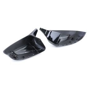 Set Spiegelkappen schwarz glanz BMW X5 (E70), X6 (E71/E72) ab 2007-2014