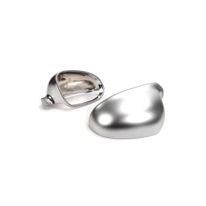  Sport Spiegelkappen Silber Alu matt für VW Golf V, Jetta V Passat B6 ab 03-08