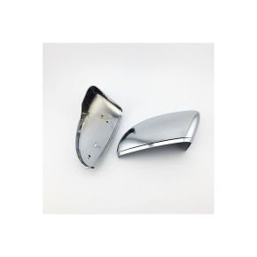 Sport Spiegelkappen Silber Alu matt für VW Beetle Passat Scirocco III ab 08-19