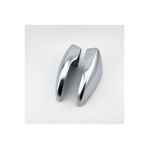 Sport Spiegelkappen Silber Alu matt für VW Beetle Passat Scirocco III ab 08-19