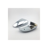 Sport Spiegelkappen Silber Alu matt für VW Beetle Passa