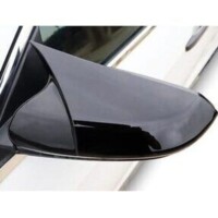Set Spiegelkappen schwarz glanz VW EOS (1F), Golf VI, Touran