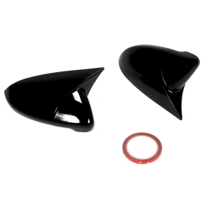  Set Spiegelkappen schwarz glanz VW Golf VII 7 ab 2012-2020
